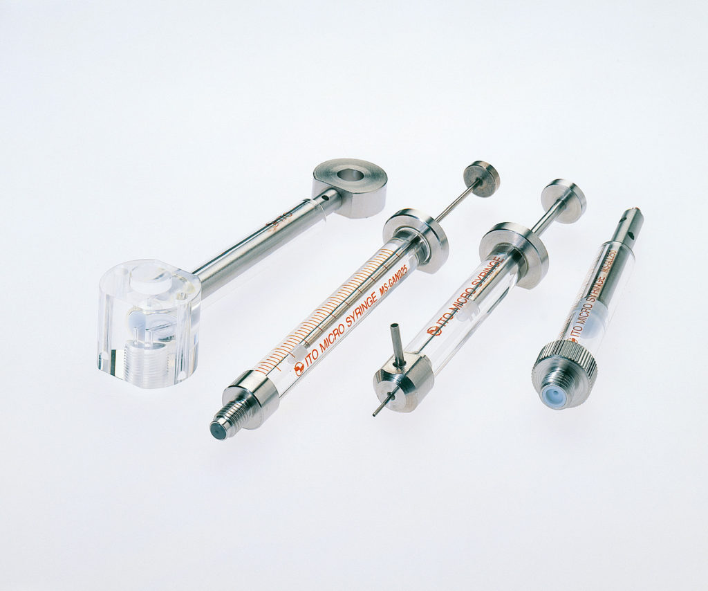 オートサンプラー用特殊シリンジ
